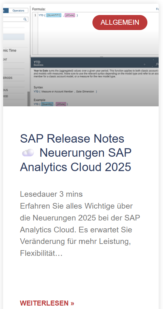 Alle Neuerungen 2025